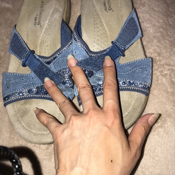 Earth origins by earth size 8 sandals blue - Picture 4 of 5
